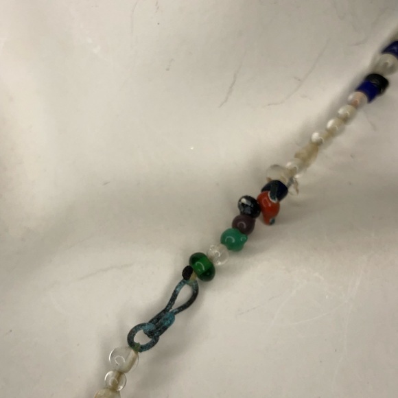 Vintage Czechoslovakian Glass Mardi Gras Beads - Picture 2 of 7